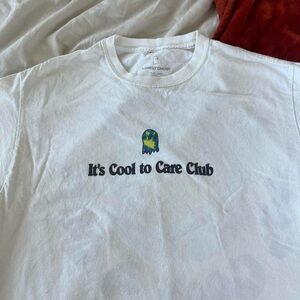 Lonely Ghost It’s Cool to Care Club tee